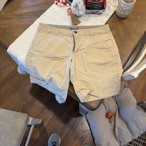 Nautica Women's Beige Cargo Shorts